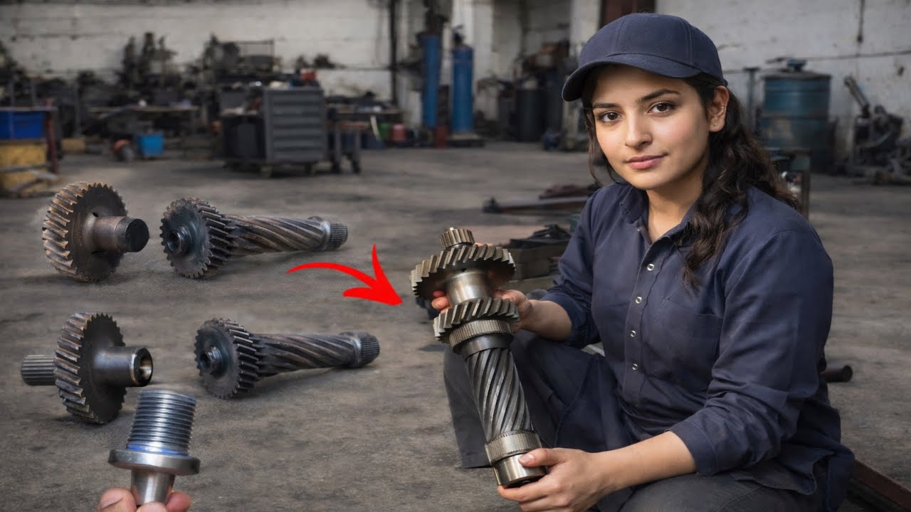 “Not a Factory — Just Pure Skill Making Massive Machine Gears”