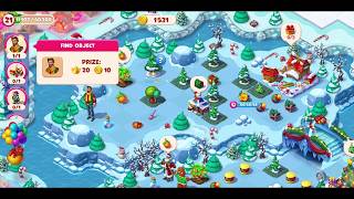🎄 Fairyland Merge & Magic Christmas Special | Level 21 Part 17 | Frosty Fountain & Broken Factory screenshot 4