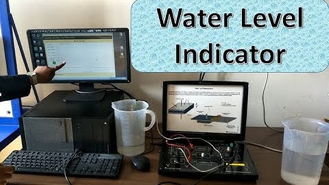 Water Level Indicator using Capacitance Sensor and Interfacing with PC | Automatic level indicator