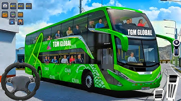 Euro Coach Simulator - True-to-Life Passenger Transport - Bus Game Android Gameplay