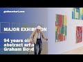 94 Year Old Abstract Artist Graham Boyd&#39;s Philosophy. Volatile Creatures Exhibition | GOLDMARK