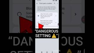 Google Chrome Ki Dangerous Setting OFF Hai? 😳 #shorts #chrome #virashorts