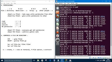Linux Commands 5. File Permission : chmod