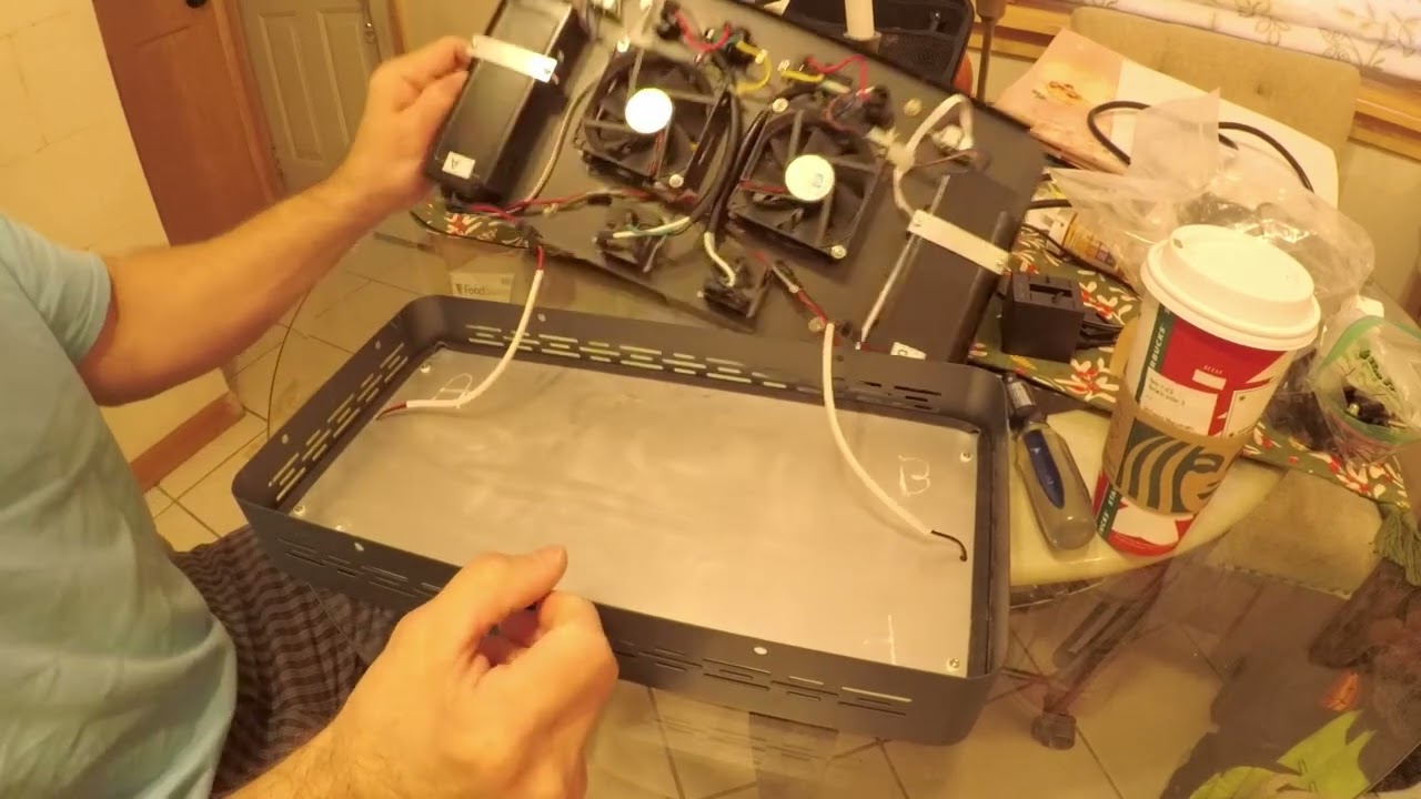 Black Box Reef Light Hack - Adjusting the white led channel wattage