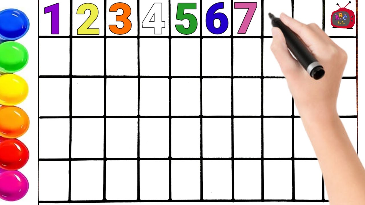 📚 1 to 200 Numbers Writing & Counting Compilation ✍️ | Number Learning Practice for KinderGarten