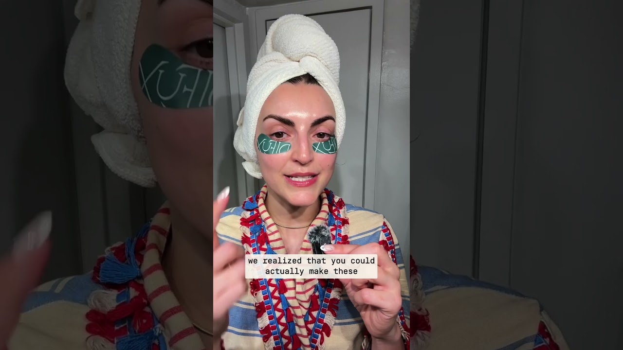 Reusable eye masks? SAY LESS!