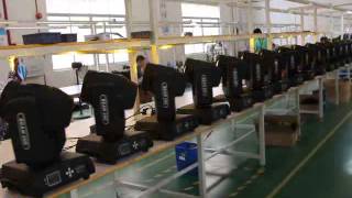 200W Sharpy LED Gobo Beam Moving Head Stage Lighting with 5R Platinum Lamp