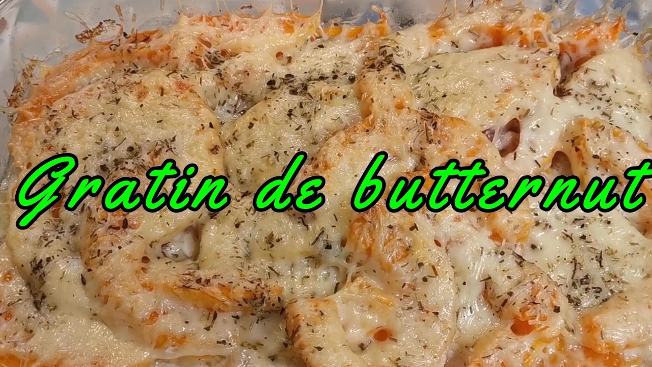 🎃🧀Gratin de butternut fondant et gratiné. Un accompagnement réconfortant et simple à préparer !