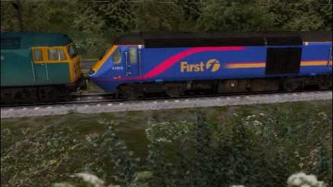 Railworks class 43 and class 47 crash