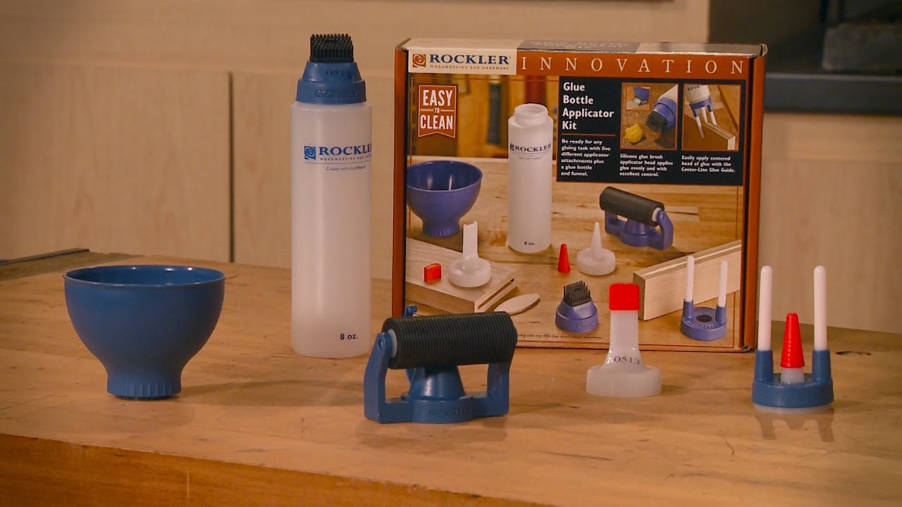 Rockler's New Glue Applicator Kit is All-In-One Gluing Solution