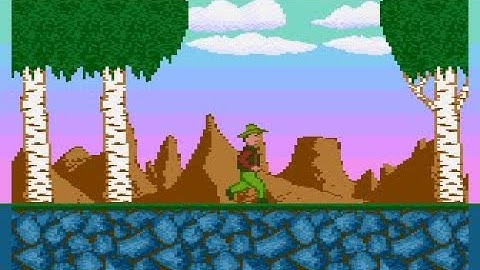 Parallax engine for 8-bit Atari