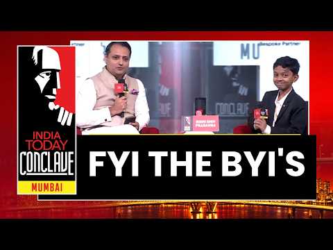12-Year-Old Rishi Shiv Prasanna Stuns India Today Conclave Mumbai 2026 With His IQ And Ideas