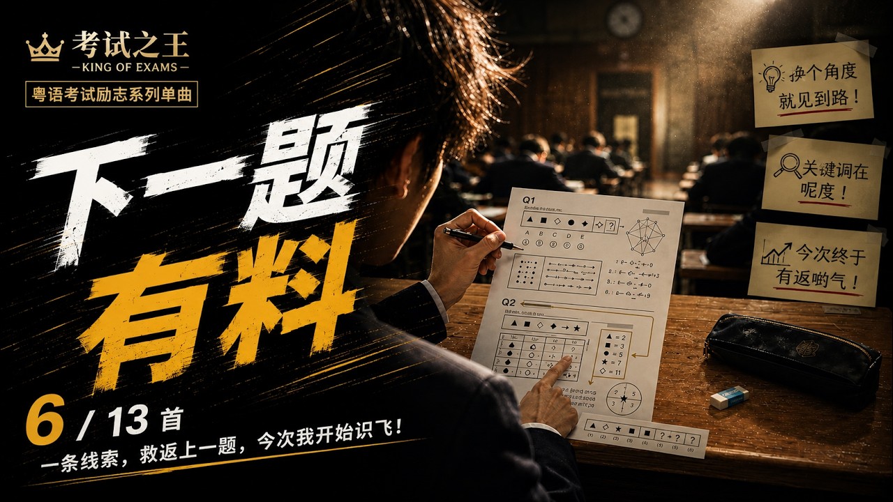 6. 下一题有料｜广东话 Detective Eurobeat 考试线索歌｜考试之王：神枪手
