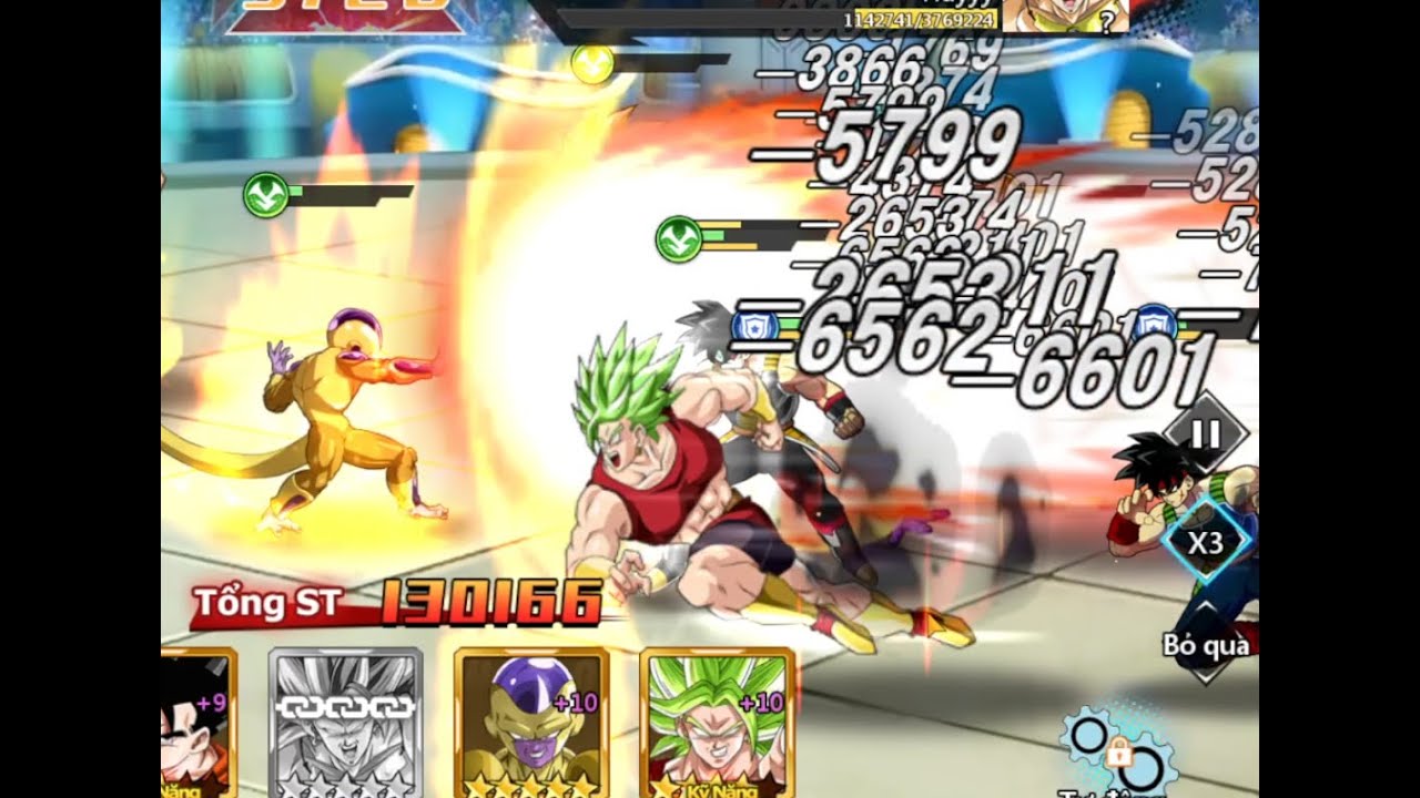 COMBO THỨC TỈNH | Gold Frieza lỗi Text - con hàng này chơi ngon luôn ae