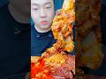 Sweet beef bones have a special delicious taste. #porkchilly #coreanstreetfood #eating #food