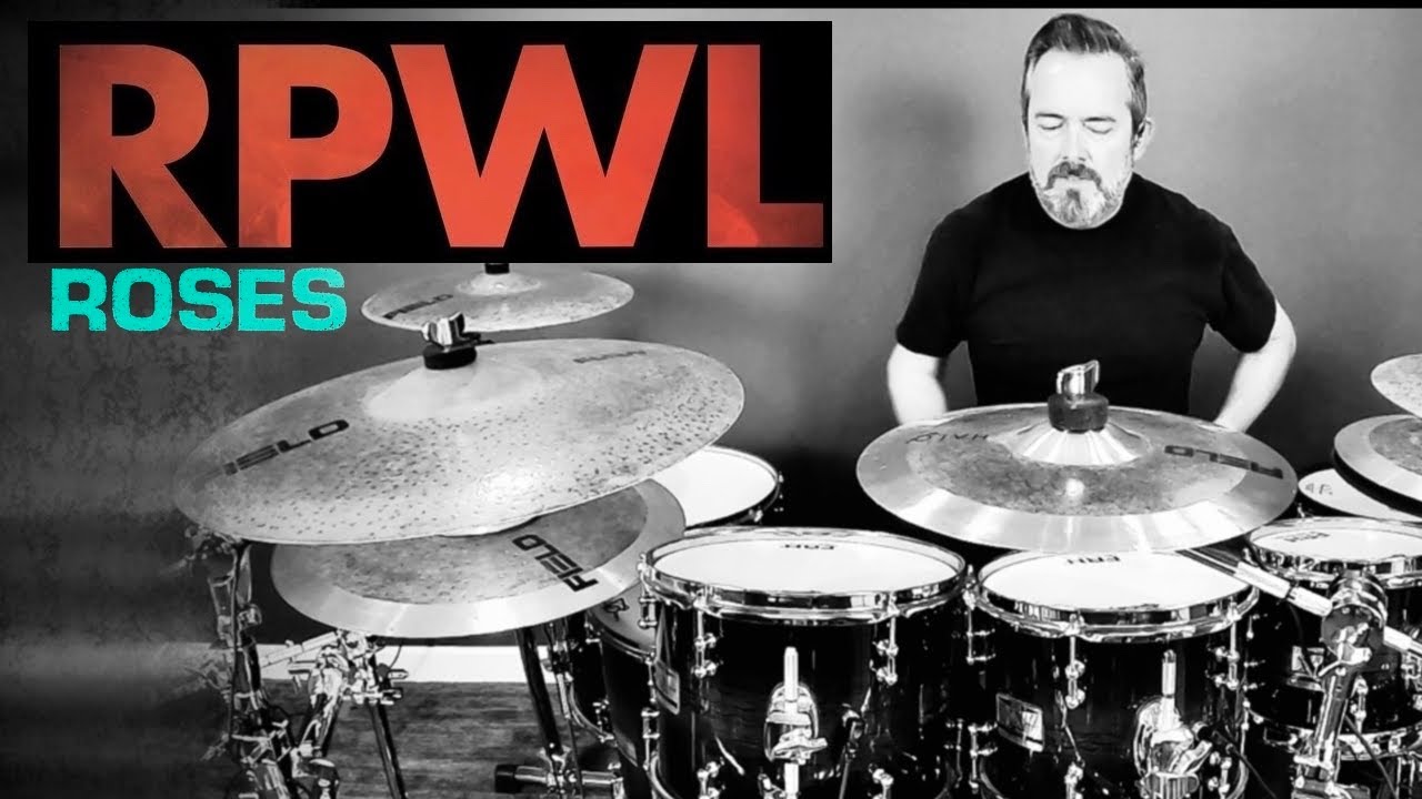 RPWL- “Roses” Drum Cover. Field Cymbals, Pearl Mimic Pro, Muzzio Drums