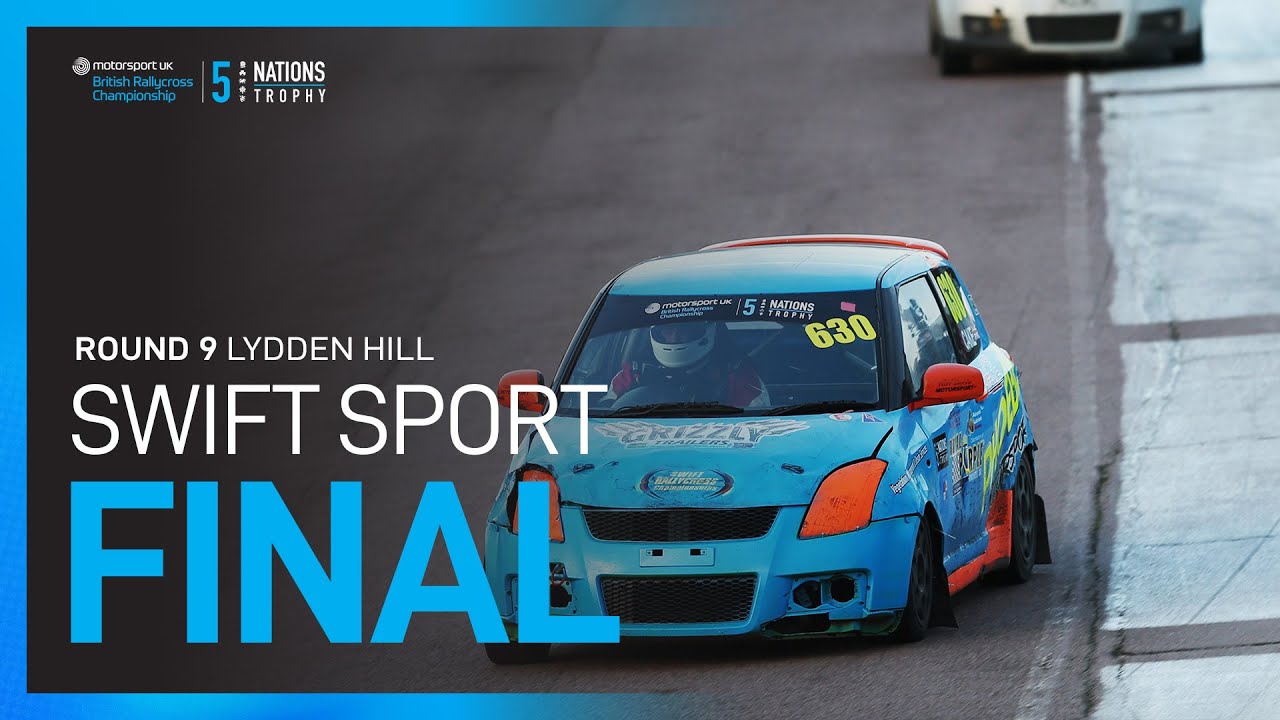 Swift Sport Final | Round 9 Lydden Hill | 5 Nations British Rallycross ...