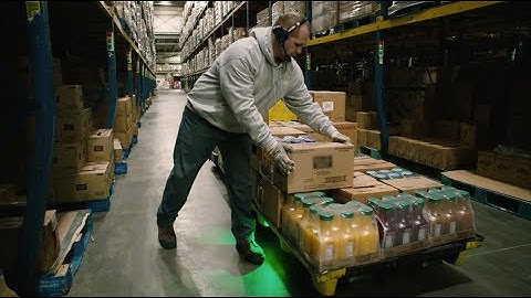 Pick2Pallet LED Light System - Designed for Order Picking