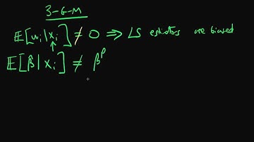 Zero conditional mean of errors - Gauss-Markov assumption