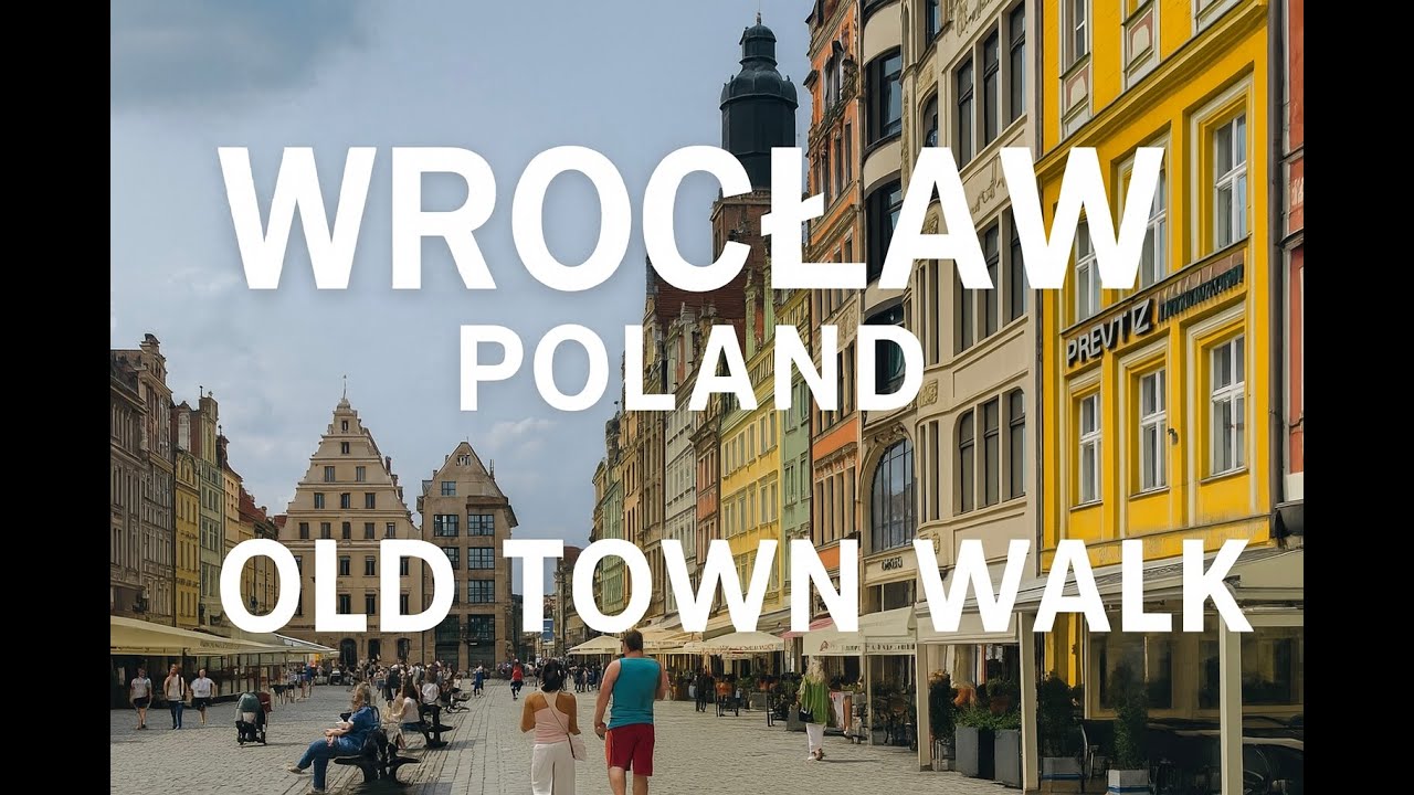 Walking Tour in Wrocław | Poland 2025 🇵🇱 | Old Town & Market Square – No Talking