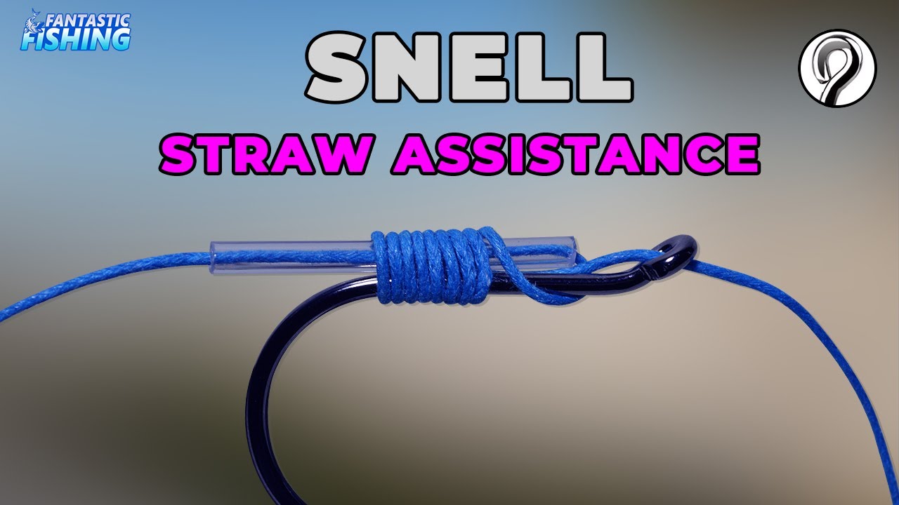 Straw Assistance of Snell Knot How to tie a Straw Assistance of Snell Knot for an eye fishing