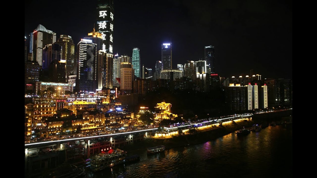 重慶的東西真的很浮誇『觀音塘濕地公園、洪崖洞』/VLOG 2