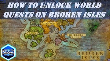 How to unlock World Quests on Broken Isles with your alt char | Uniting the Isles Quest | Legion