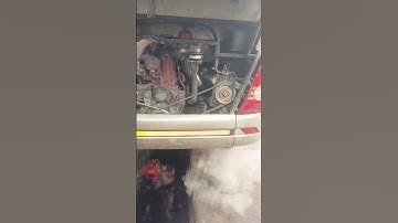 Yutong Bus # 6122 model # Yuchai Engine # white smoke # Engine Note Started # Electrical Problem