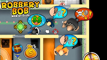 Robbery Bob - Prison vs Robbery Bob 2 Gameplay Walkthrough Ep 121