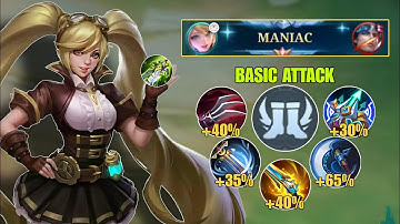 LAYLA NEW ONE SHOT BUILD🔥 NEW BROKEN FIRST ITEM FOR EARLY AND LATE GAME DAMAGE HACK | MLBB