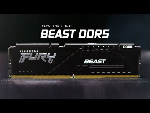 Kingston FURY Beast DDR5 電競記憶體 – 速度最高達 5200MTs