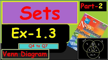 Additional Math chapter 1 : Exercise 1.3 Q4 to Q7