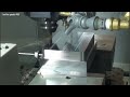 Cnc working high speed milling  imachining cutting metal  cnc machine process