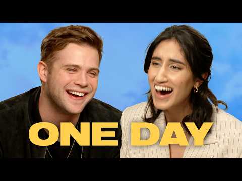 Leo Woodall x Ambika Mod Interview Each Other | Netflix One Day | The Group Chat