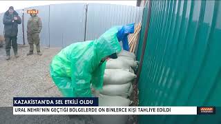 Kazakistanda Sel Etkili Oldu-Trt Avaz Haber-14.04.2024