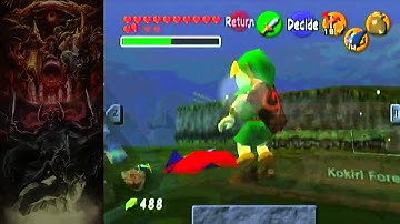 Bottle on B using a bombchu