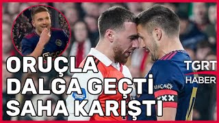 Sırp Futbolcu Tadiç’ten Orkun Kökçü’ye Skandal Hareket! Oruç Açmasıyla Dalga Geçti - TGRT Haber