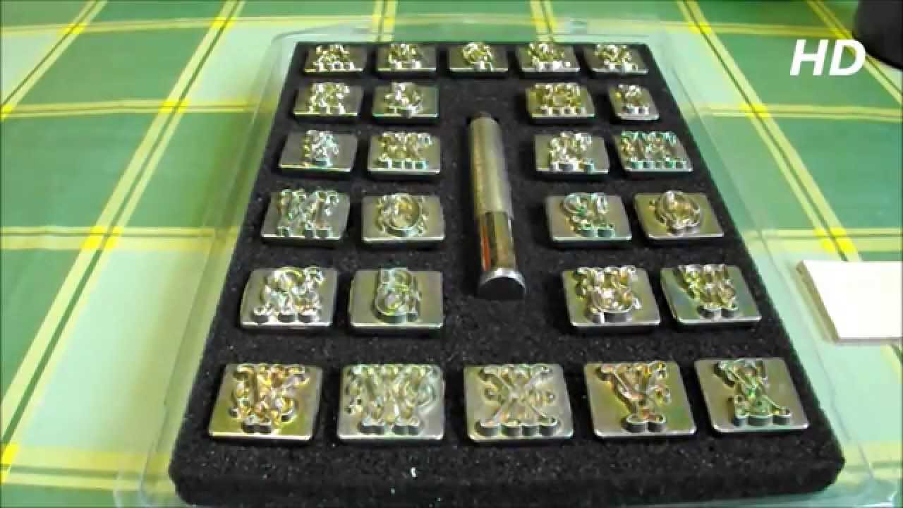 Carimbo de couro (craftool)