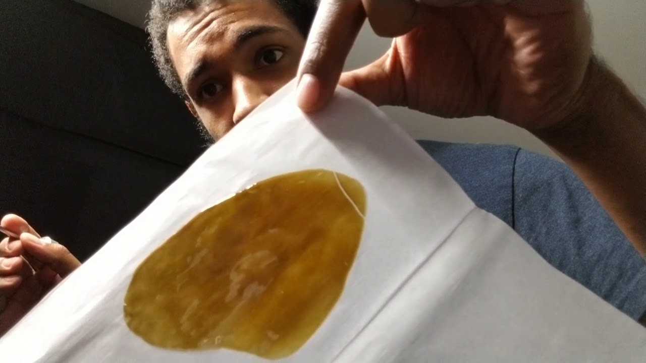 Fresh Rosin dab of some GG4