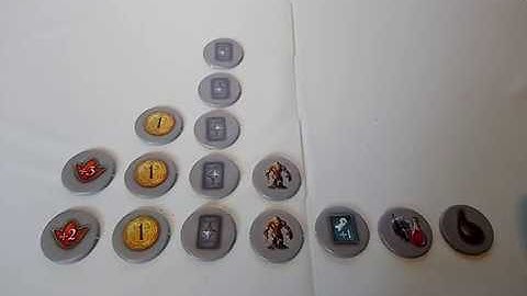 LEGENDS OF ANDOR Board Game Fog Tokens 04.04.20