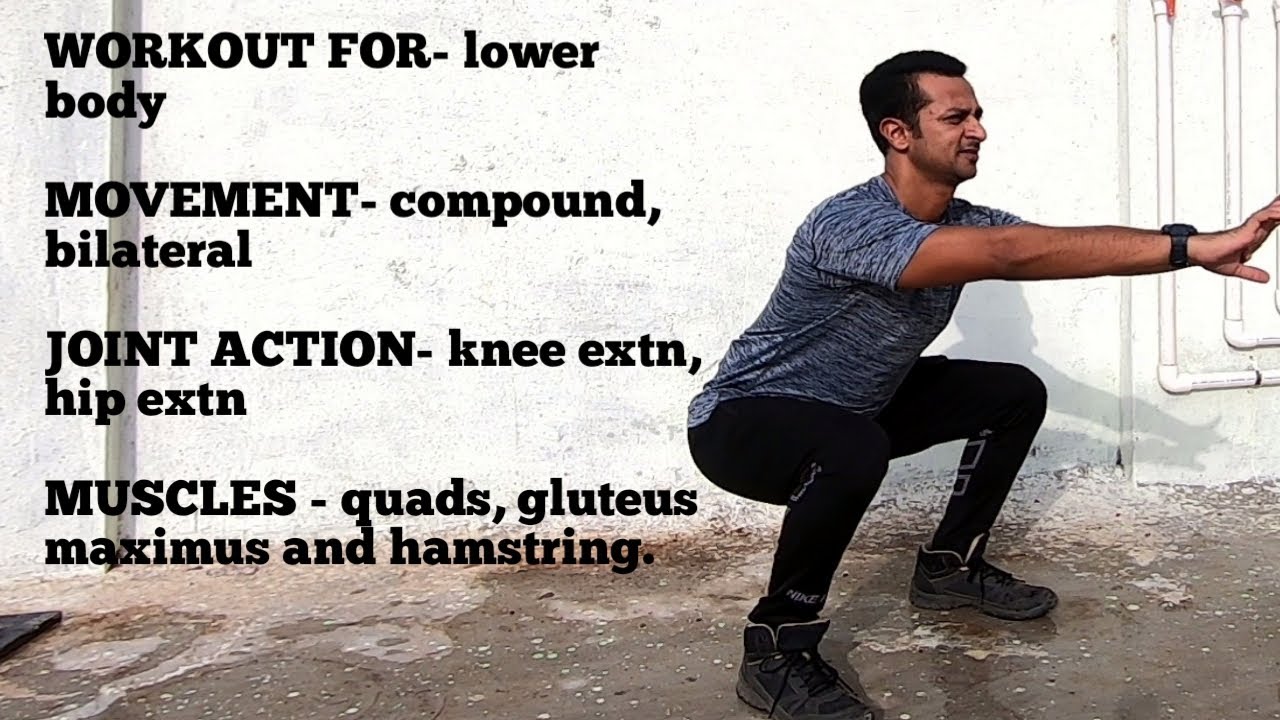 SQUAT | BODYWEIGHT SQUATS | HOW TO DO SQUAT @Guru Mann Fitness @ATHLEAN-X™ - YouTube