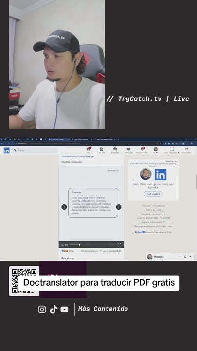 Doctranslator para traducir PDF gratis YouTube