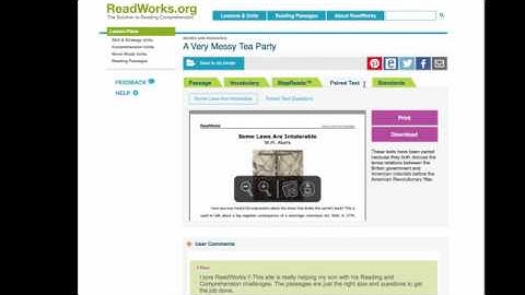 Introduction to ReadWorks Curriculum SD