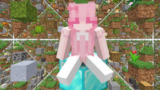 Minecraft, but I need to survive in a bunch of floating blocks.