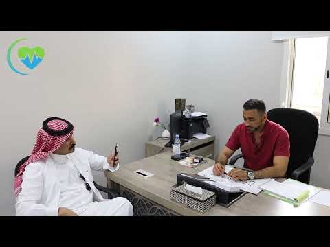 تغطية الفنان أحمد الناشري عيادة الطب النفسي الإستشاري إبراهيم الشريف مجمع د حمزة الطبي أبها المنسك