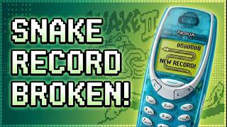 I Broke My Snake Record on This Beautiful Nokia 3310