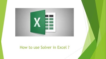Excel Tips & Tricks- Excel Solver  explanation step by step with example