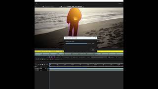 How Add Text Behind Moving Object in After Effects