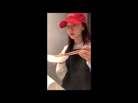 Yoona - IG Live 190610 吃火鍋 hot pot  GIRLS' GENERATION 少女時代 SNSD