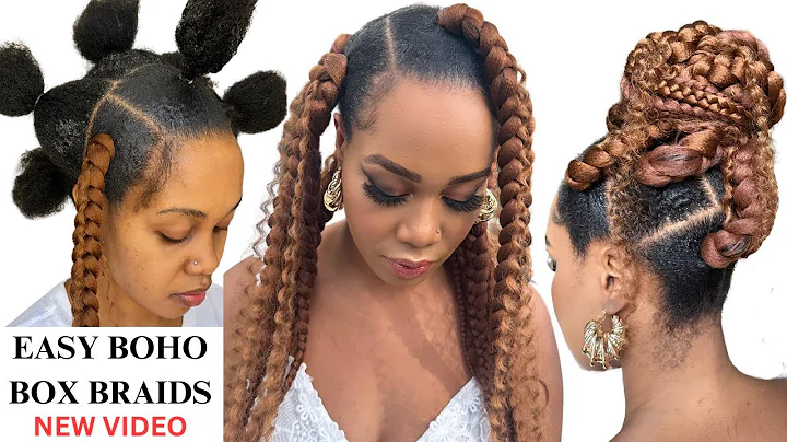 🔥CAN’T GRIP BOX BRAIDS/ Try this  Step By Step /101 /Protective Style Tupo1